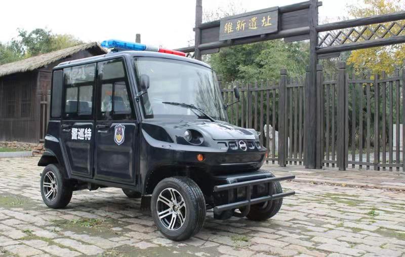 业界标杆—黑色V系列电动巡逻车